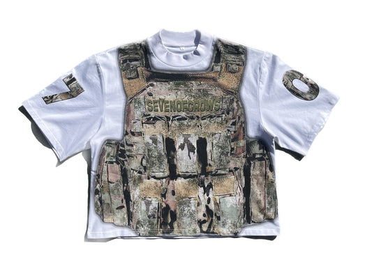 07 CAMO VEST BOXY TEE